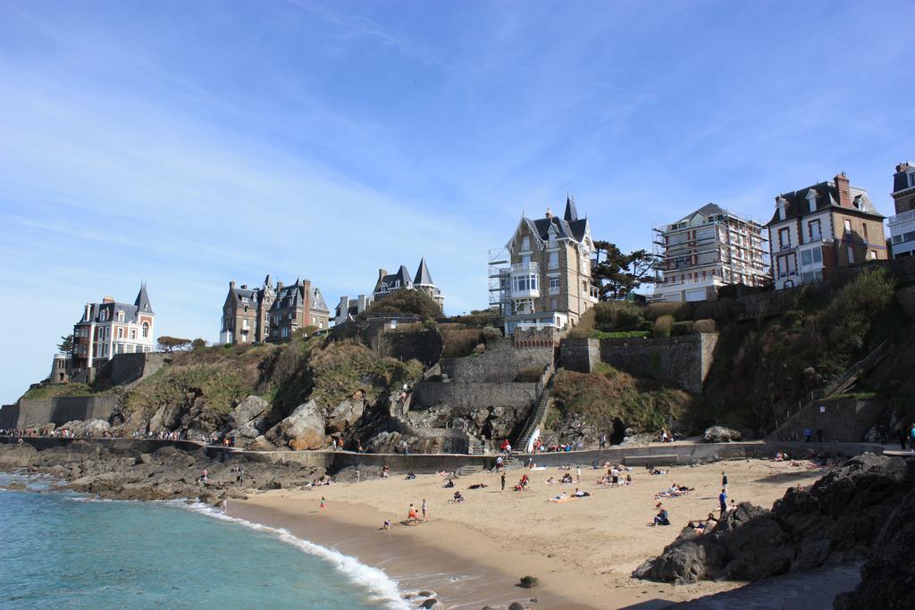 T2 - 300m plage - Dinard Buitenkant foto